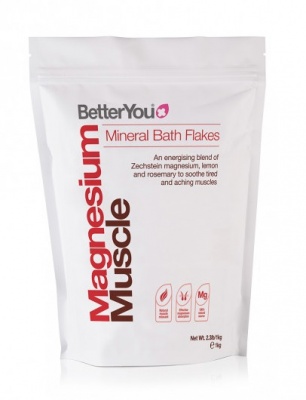 Better You Magnesium Muscle Mineral Bath Flakes 1kg